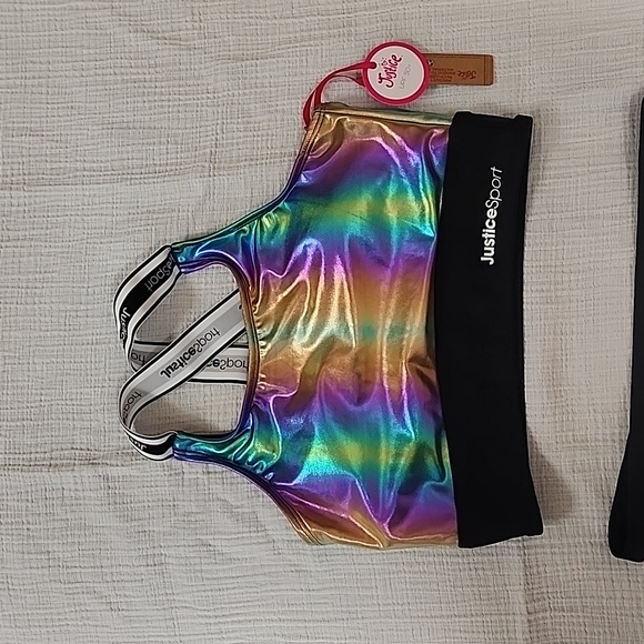 Justice Girl's Swimsuit Size XL 16/18 - Picture 2 of 13